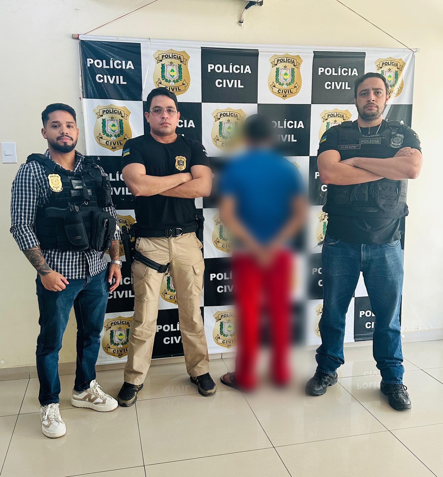 EM MACAPÁ, POLÍCIA CIVIL PRENDE HOMEM ACUSADO DE TENTATIVA DE FEMINICÍDIO